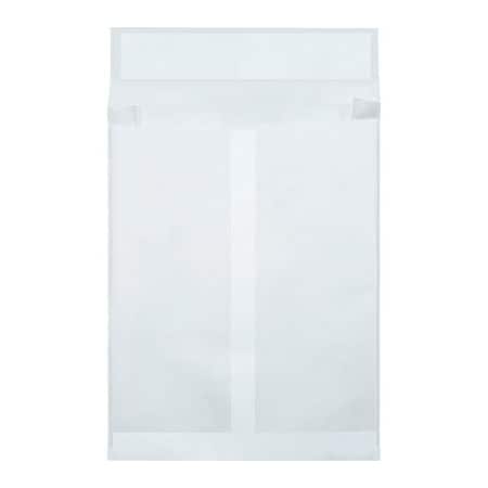 Box Packaging Tyvek Self Seal Expandable Envelopes, 10inW x 13inL x 1-1/2inD, White, 100/Pack TYE10131WE